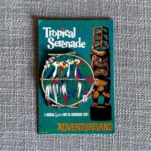 WDI WDW Attraction Poster Tropical Serenade Pin Tiki Room LE 300 Adventureland